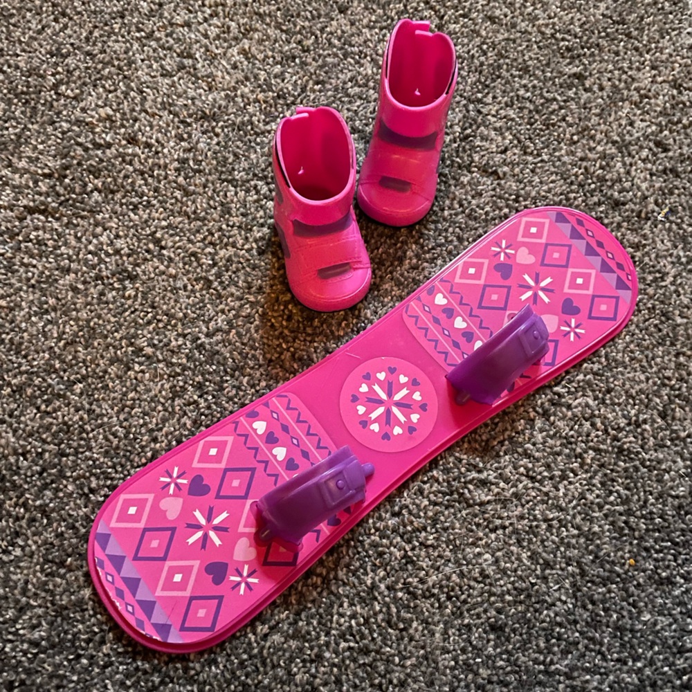 snowboard set for dolls